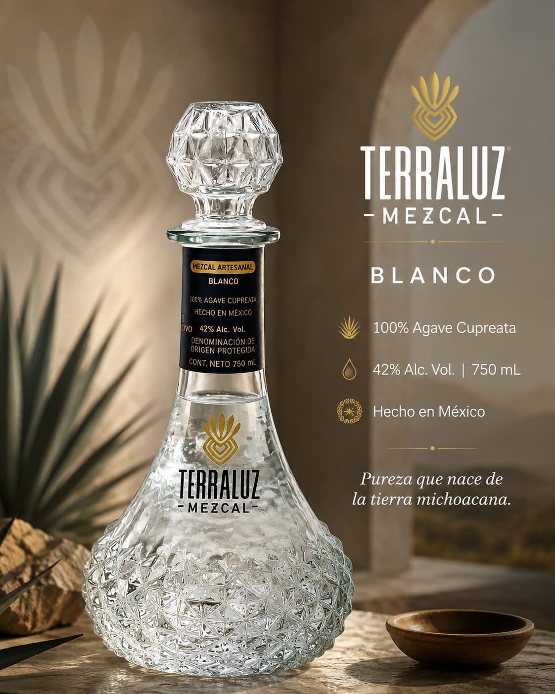 Terraluz Blanco Cupreata